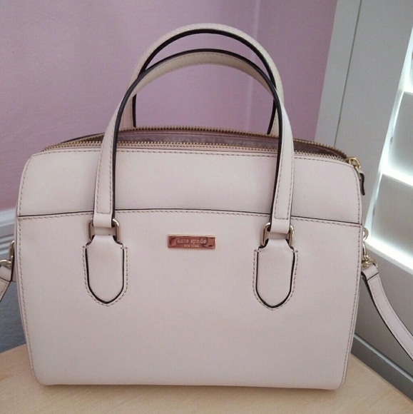 kate spade Handbags - Kate Spade Blush Light Pink Rose Gold Crossbody